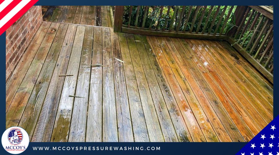 deck cleaning