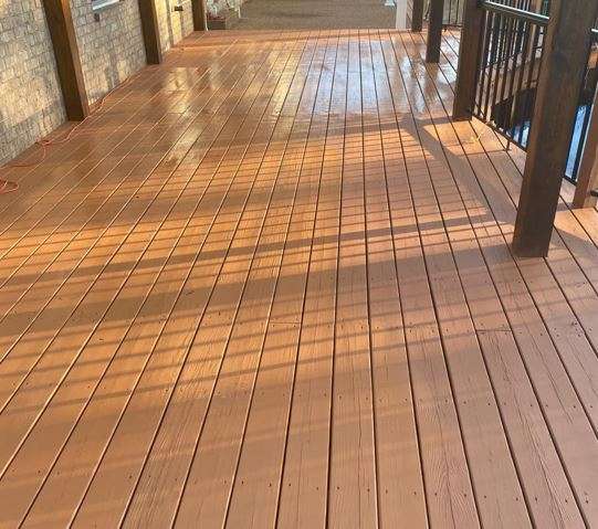 Clean Deck after cleaning