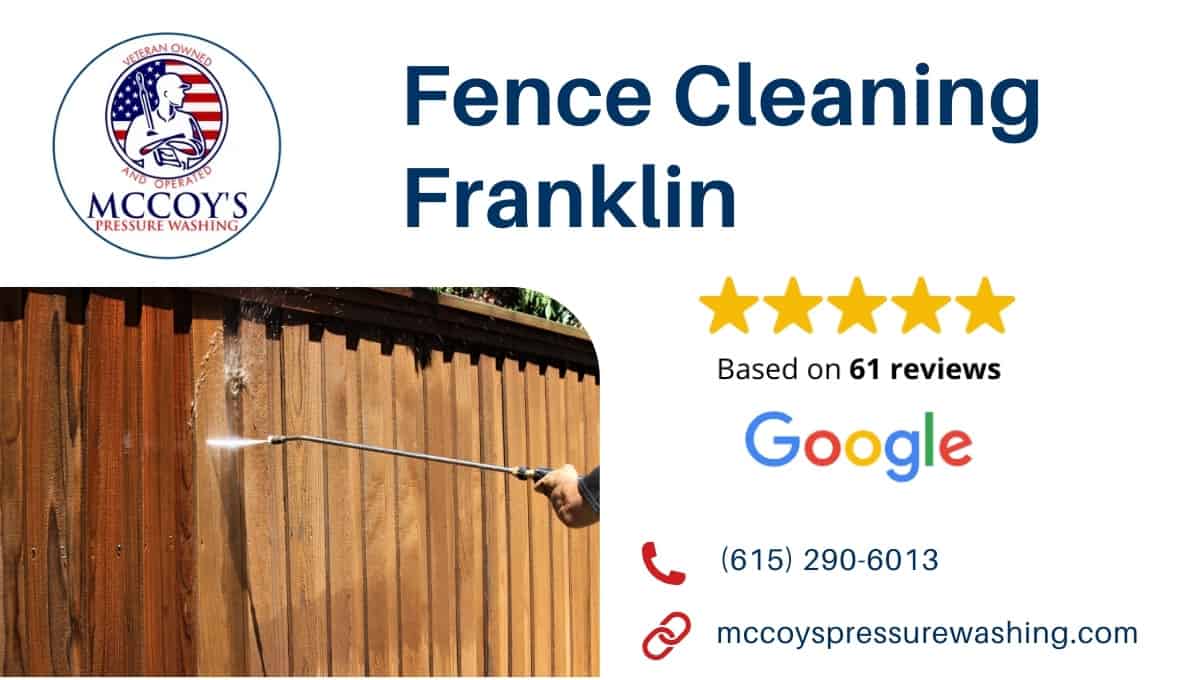 fence cleaning franklin