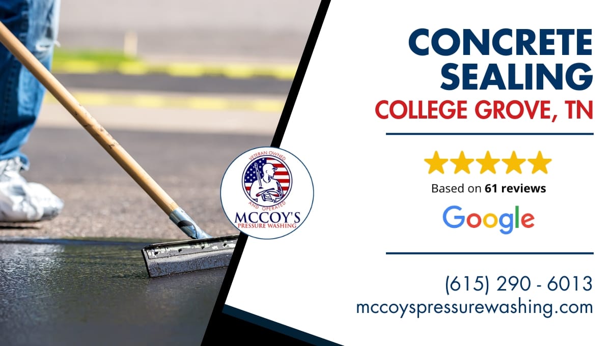 concrete sealing college grove